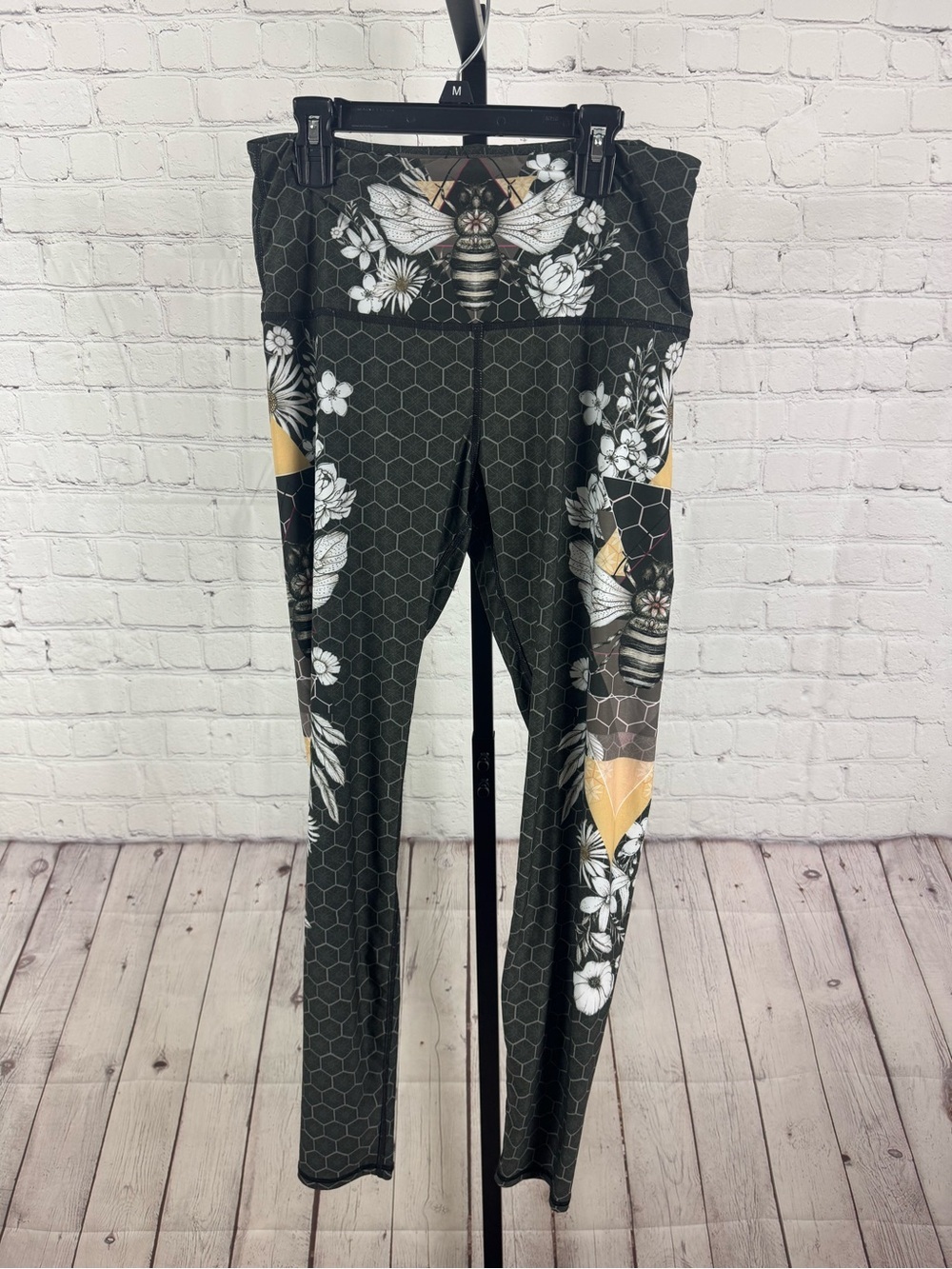 Yoga Democracy Beeloved High Rise Eco Friendly Leggings Size Large